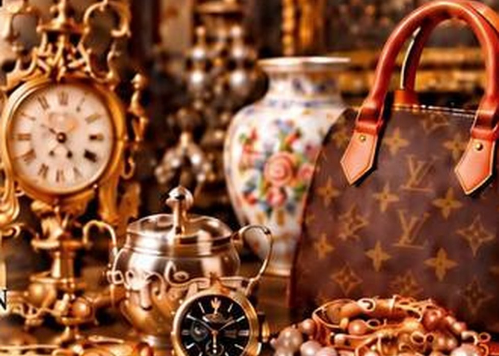 Antike Uhren, Schmuck und Sammlerstücke
